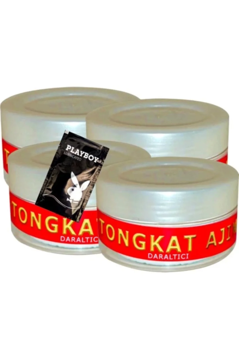 Tongkat Ajimat Madura 4lü Birden 50 Ml Kadın Özel Pres Kremi + 1 Hediye Jel