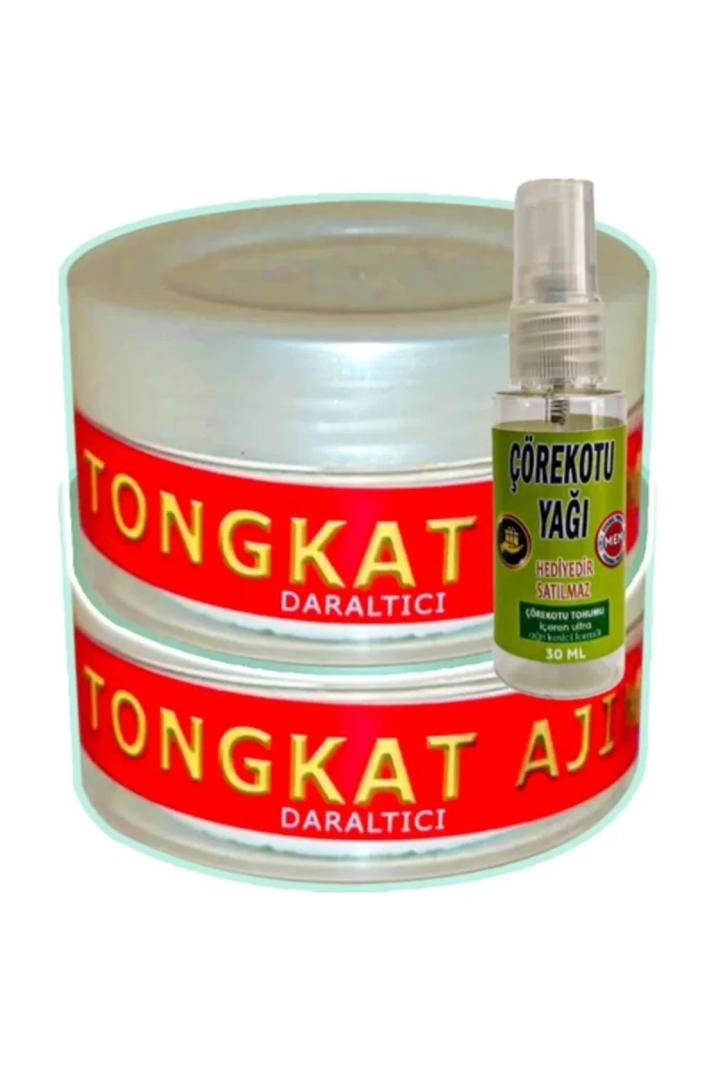Tongkat Ajimat Madura 50 ml Krem 2'li ve + Yanında 30 ml Çörek Otu Yağı
