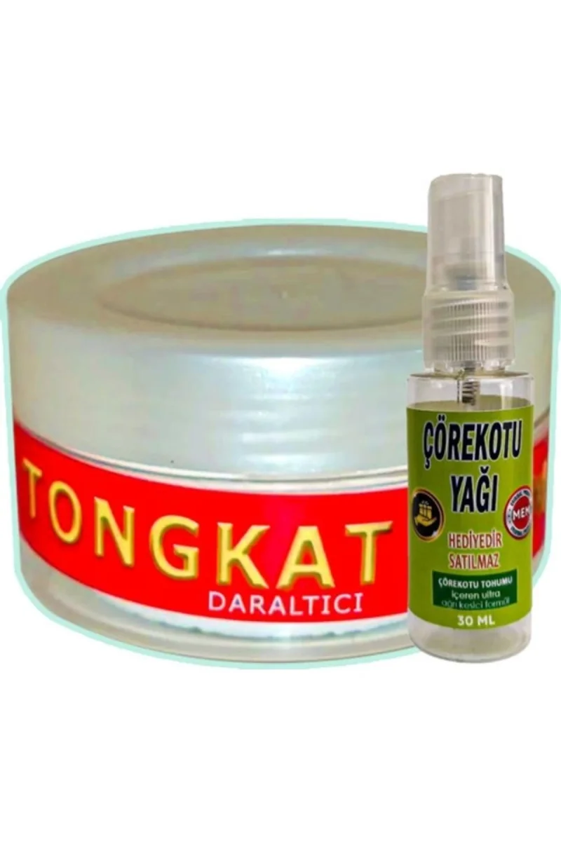 Tongkat Ajimat Madura 50 Ml Wagına Pres Şekilleme Kremi + Yanında 30 Ml Çörek Otu Yağı Lhx2019