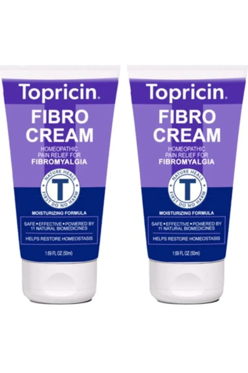 Topricin Fibro Etkili Rahatlatıcı Bakım Kremi 50 ml 2 Adet