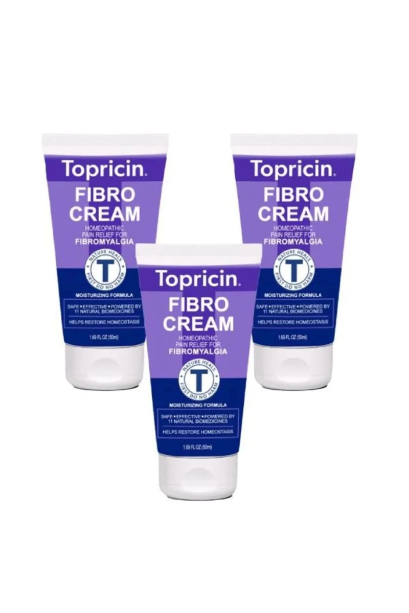 Topricin Fibro Rahatlatıcı Bakım ve Masaj Kremi 50 ml x 3 ad