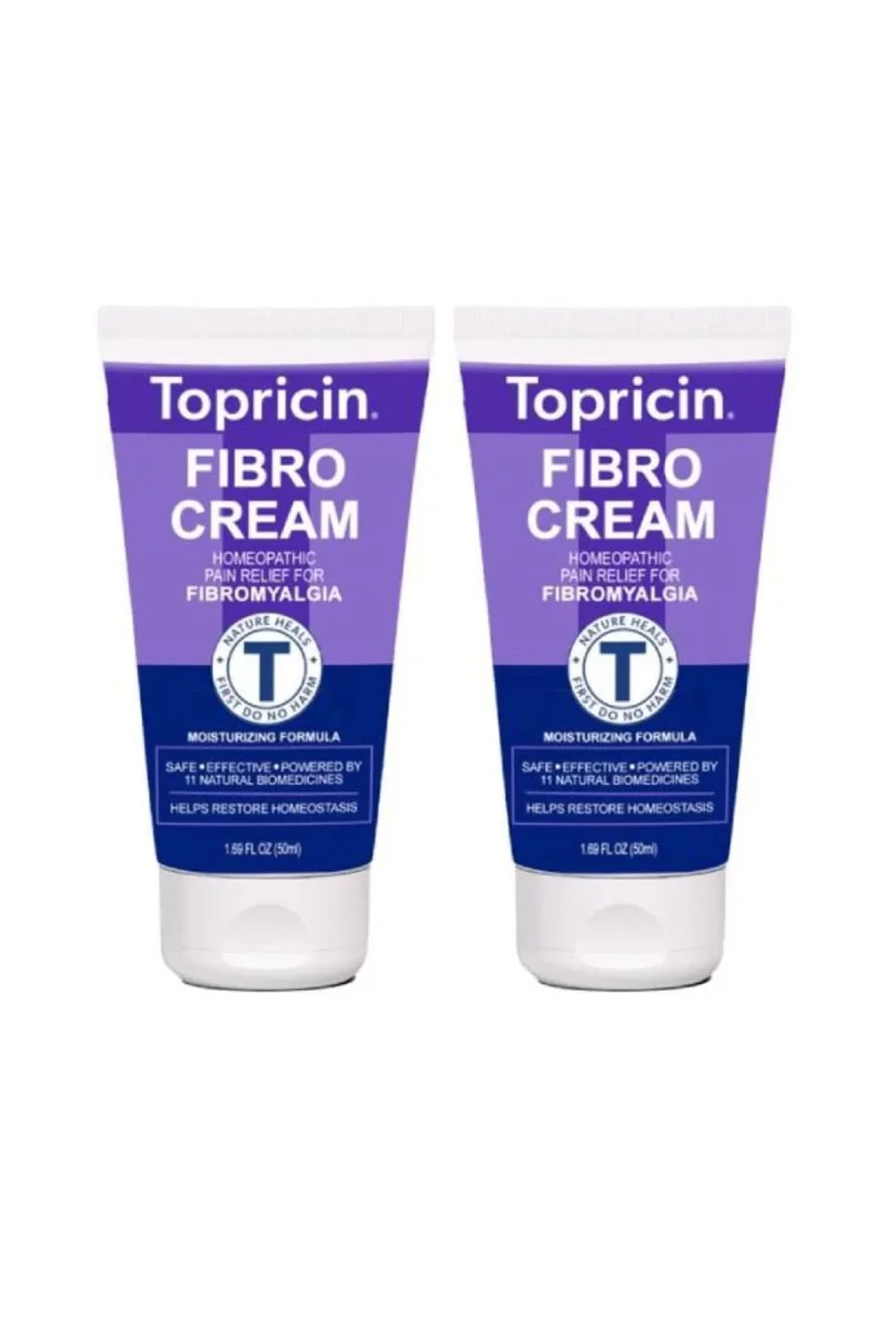Topricin Fibro Rahatlatıcı Masaj ve Bakım Kremi 50 ml x 2 ad