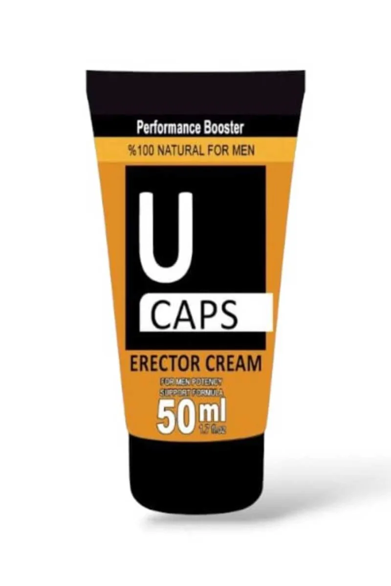U Caps  Men Booster 50 ml X 4 Adet