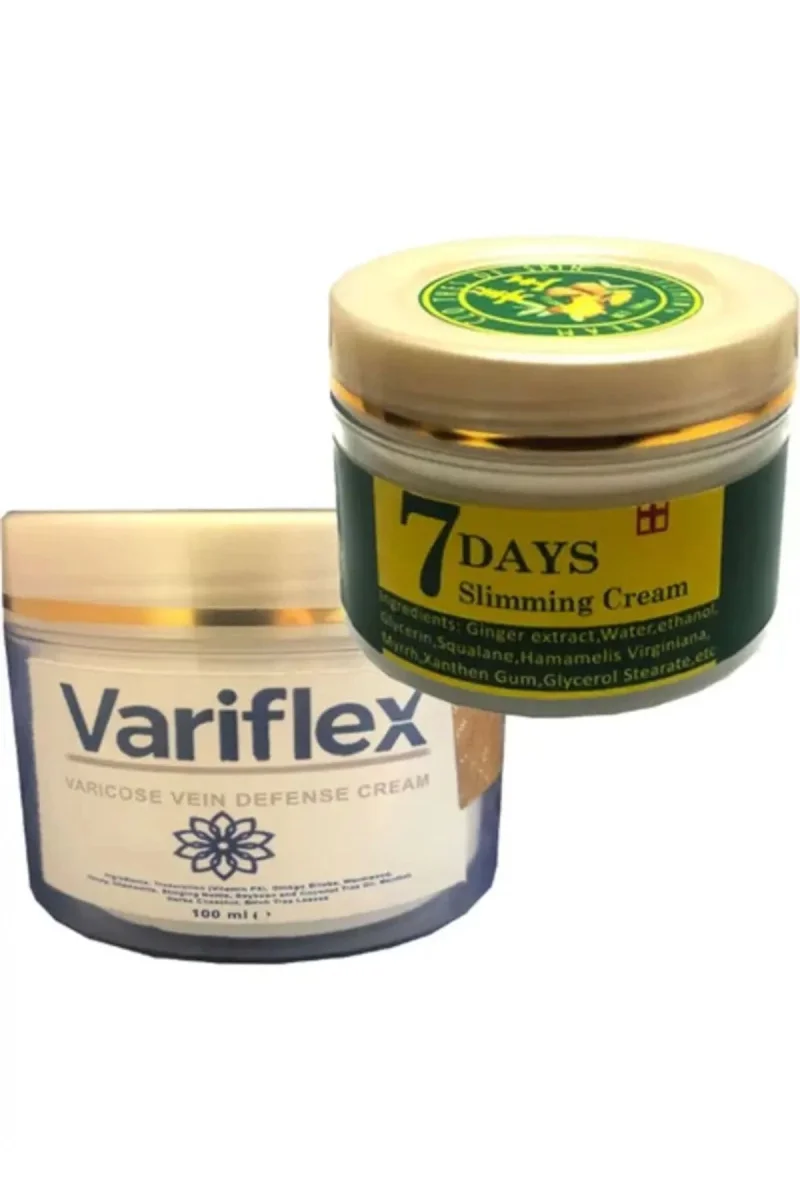Variflex 100 ml Bacak Krem + 7days Slimingcream Yaz Hazırlığı Krem