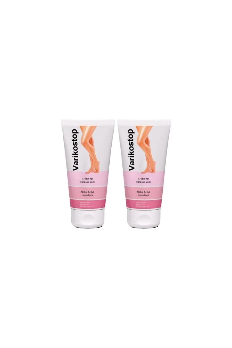 Varikostop Varisli Damarlar İçin Effektif Masaj ve Bakım Kremi 50 ml x 2 adet