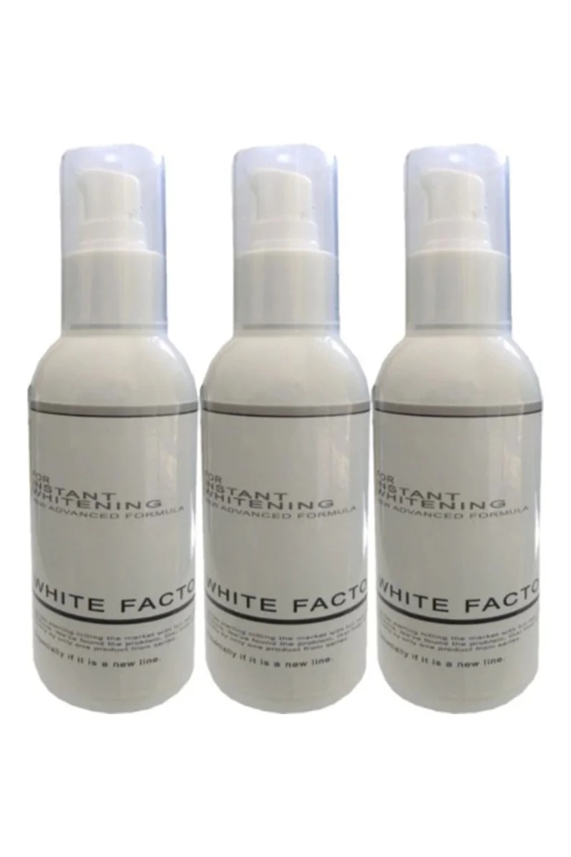 White Factor For Instant Whitening - Açıcı Krem 120 ml x 3 adet