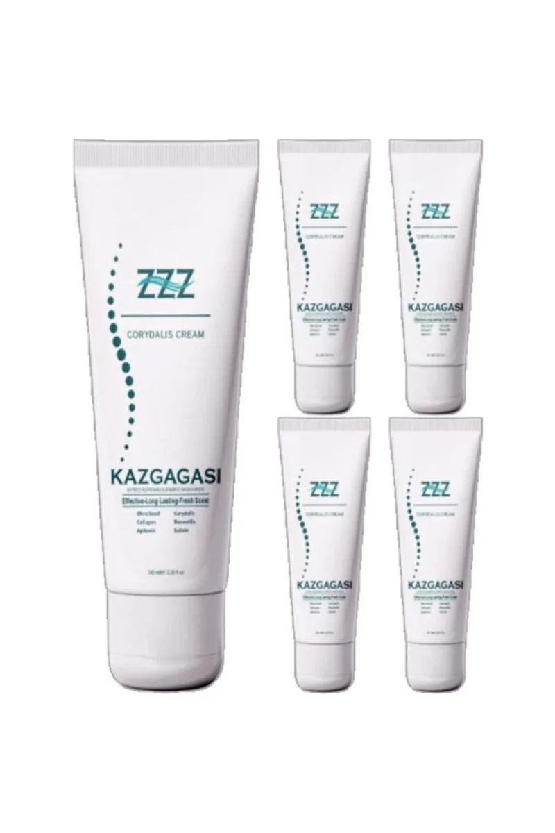 ZZZ Kaz Gagası 5 Adet Özel Karışımlı 100 ml Rahatlatıcı Masaj  Kremi