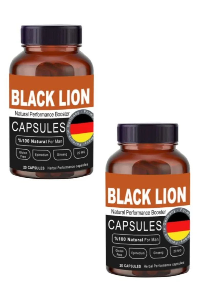 Black Lion Men Booster Erkeklere Özel Bölge Destekleyici 20'li x 2 adet