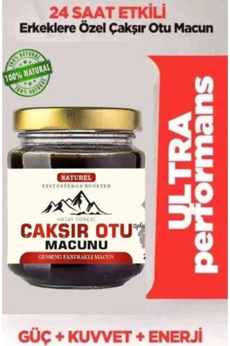 Çakşır Otu Macunu Erkeklere Özel Macun 240 Gr X 3 ADET