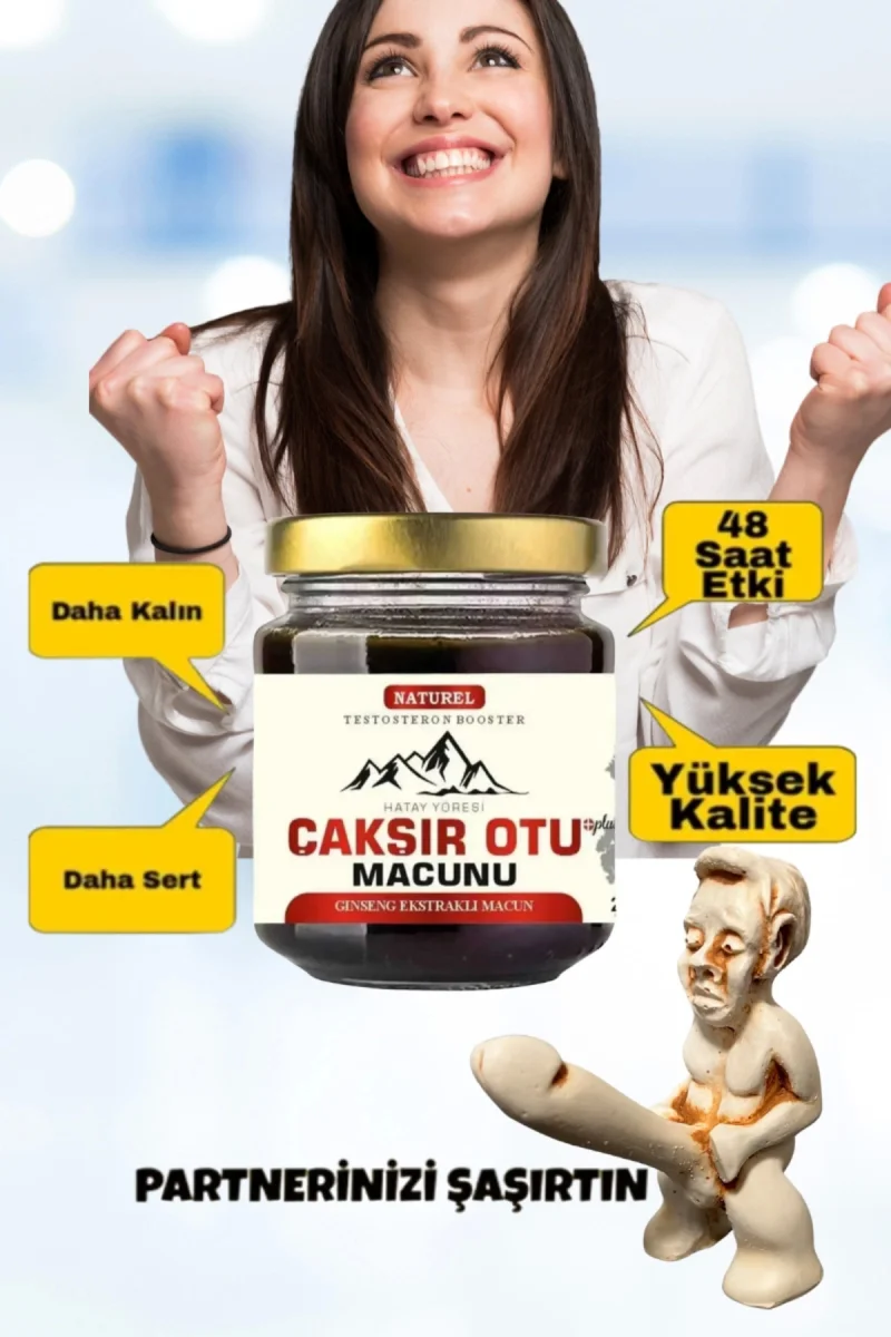 Çakşır Otu Macunu Erkeklere Özel Macun Mucize