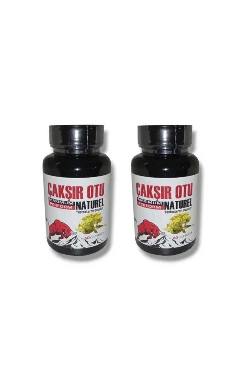 Çakşır Otu Natural Booster Erkeklere Özel Geliştirme Ürün 60'lı X 2 Adet