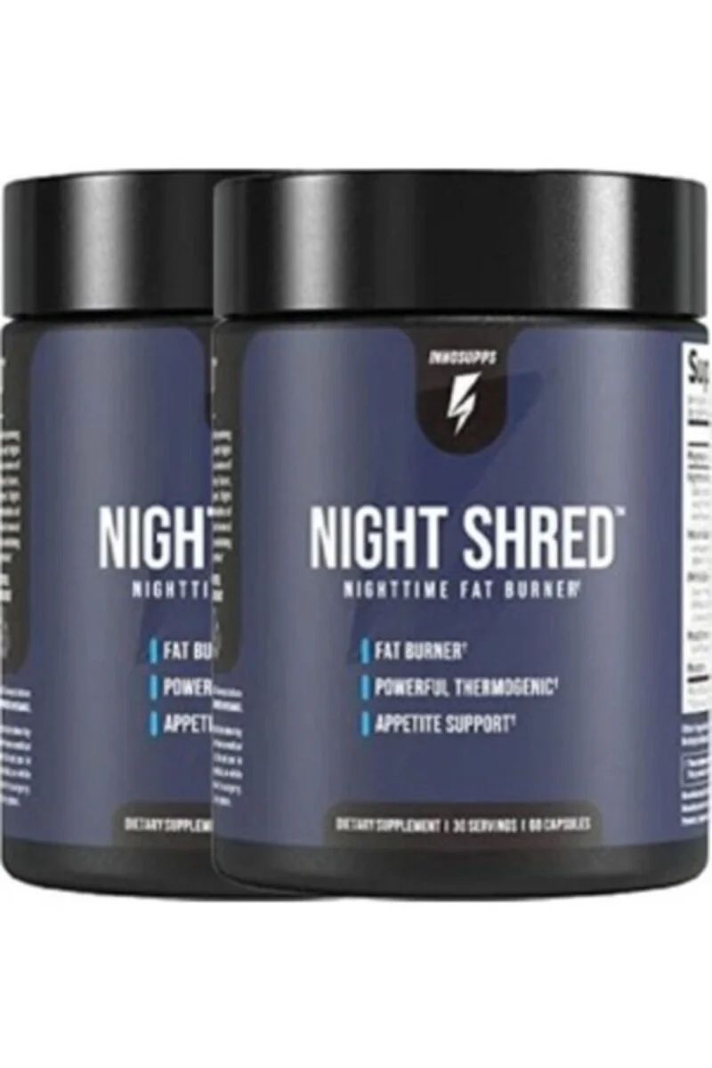 Night Shread Time Fat Burner Fitlik Ürünü 60 Lı X 2 Adet