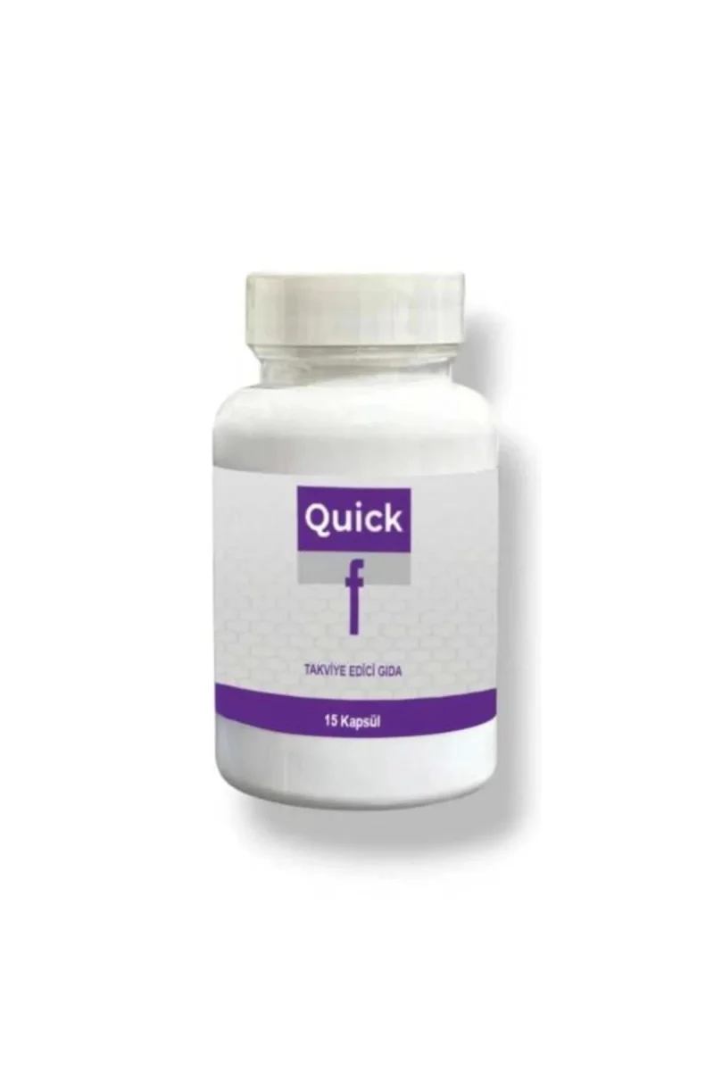Quick F 15 Destekleyici Ürün x 1 adet