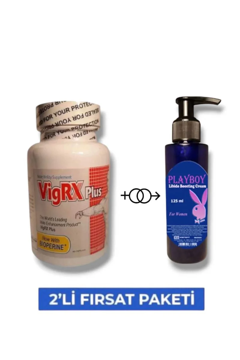 Vigrx Erkeklere Özel Destekleyici 60'lı Mucizevi Libido Arttırıcı Krem 125 ml