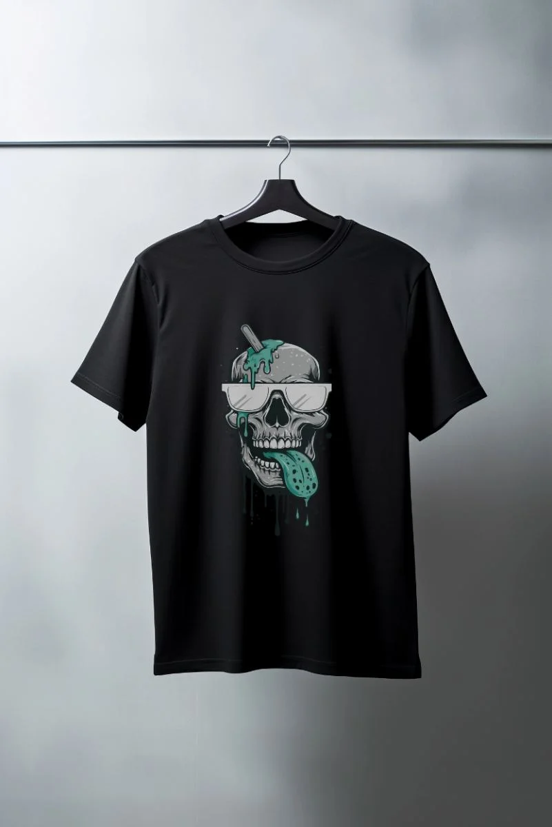 Unisex Oversize 24/1 Penye DTF Baskılı Tişört - DTF188