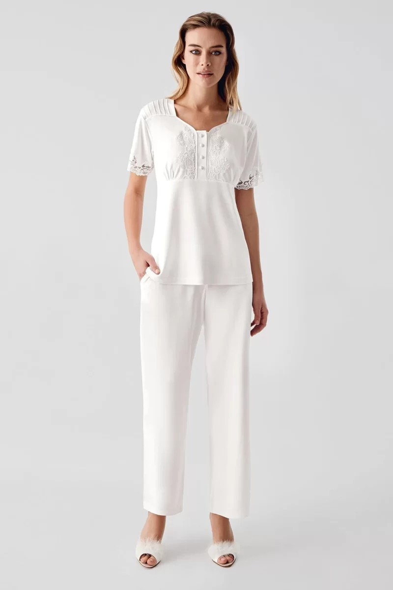 Freshness 322 Kadın Sabahlıklı Pijama Takımı