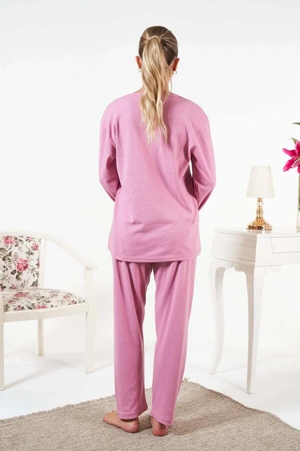 Estiva 25330 İnterlok Şardonlu Pijama Takımı
