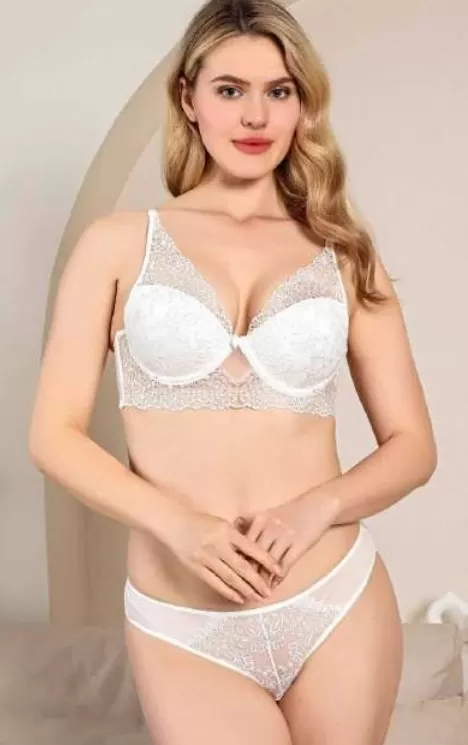 Nurteks 4358 Sütyen Külot Takım