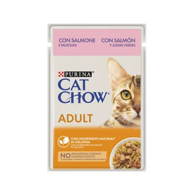 Pouch Somonlu Yetişkin Kedi Konservesi 6 Adet 85 Gr