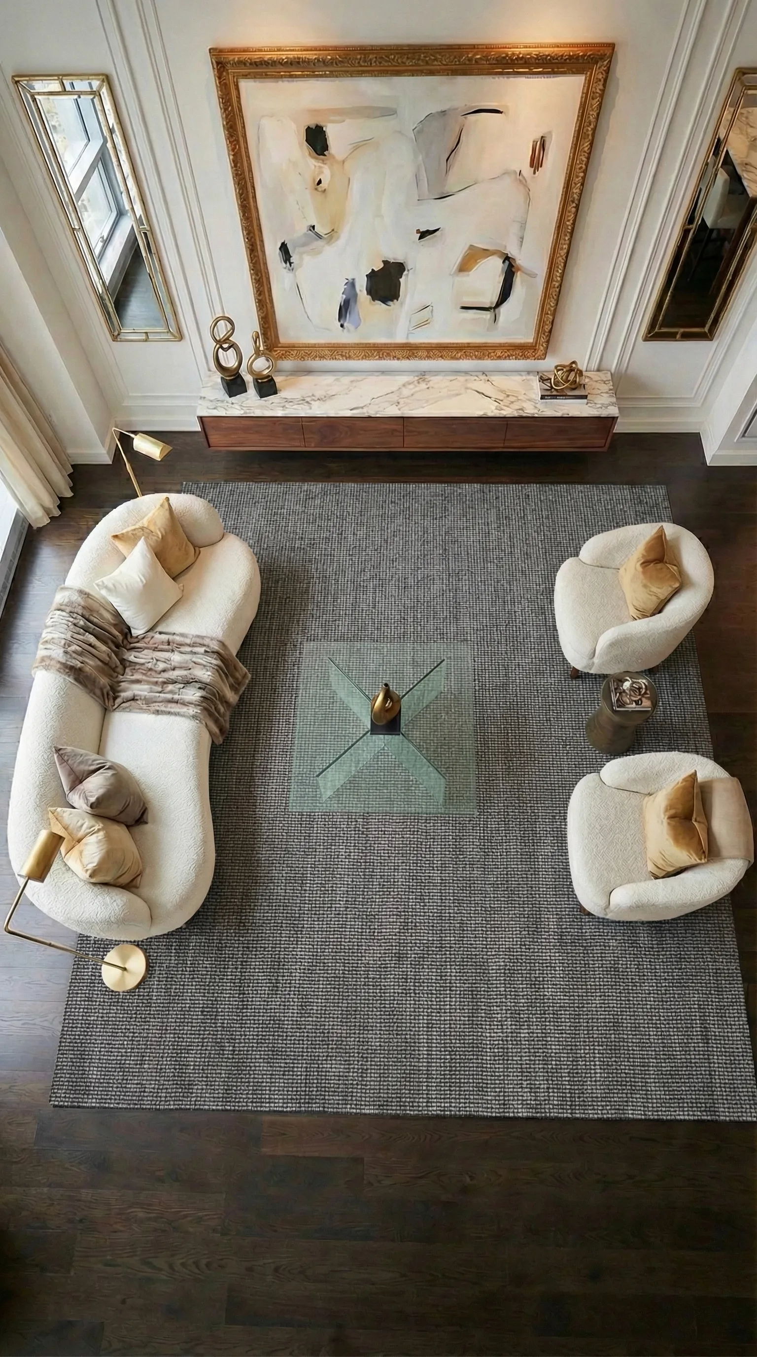 YoudayHomeCollection DELTA Model Halı 120X120