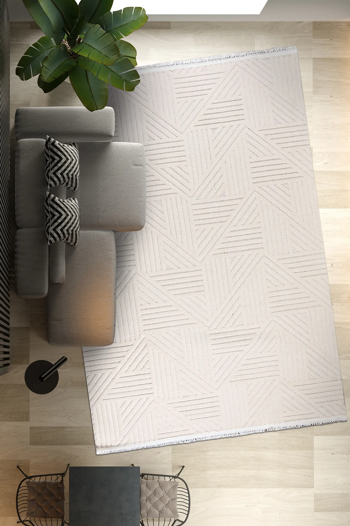 YoudayHomeCollection TİGANA Model Halı 160X230