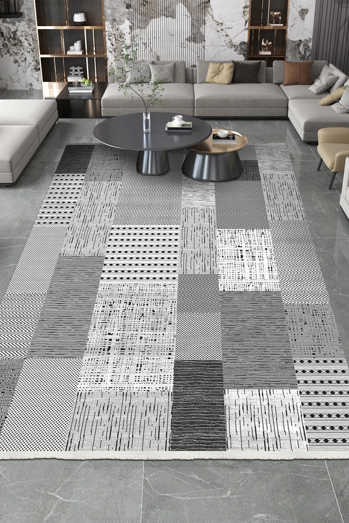 YoudayHomeCollection ROXSTONE Model Halı 200X350