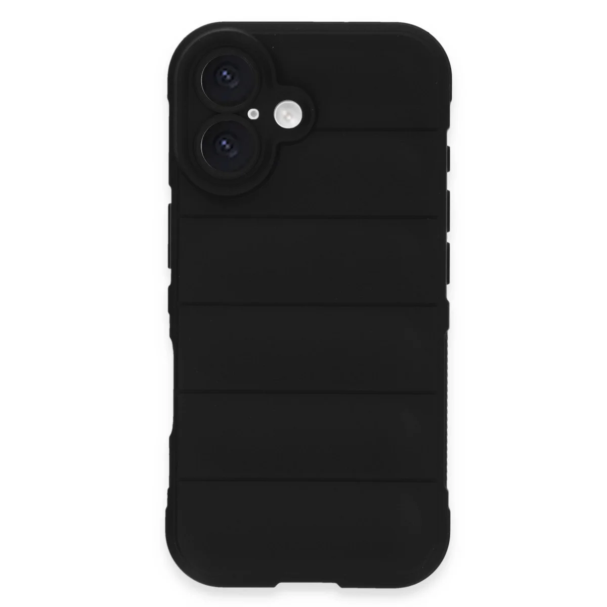 iPhone 16 Plus Kılıf Optimum Silikon - Siyah