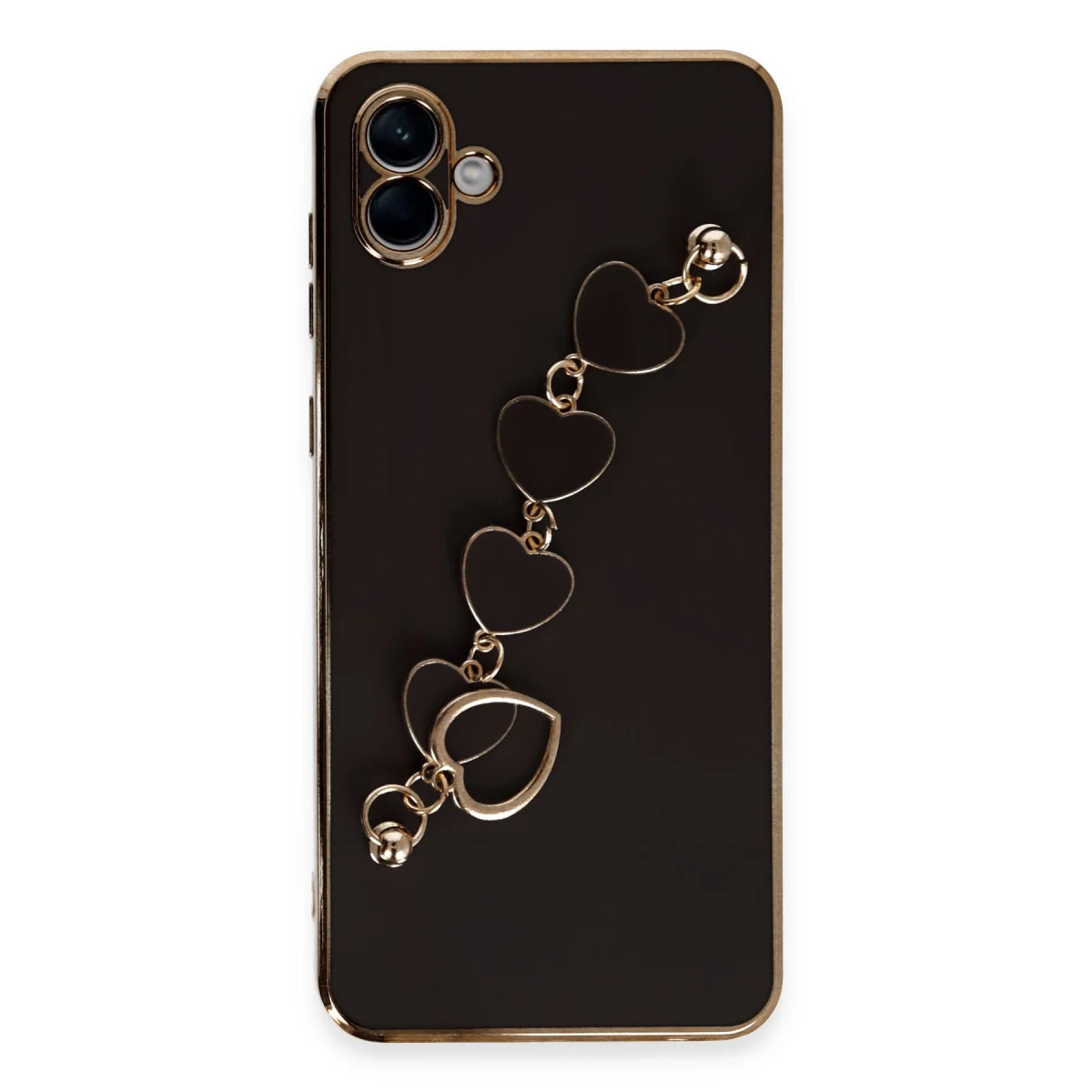 Galaxy A04 Kılıf Esila Silikon - Siyah