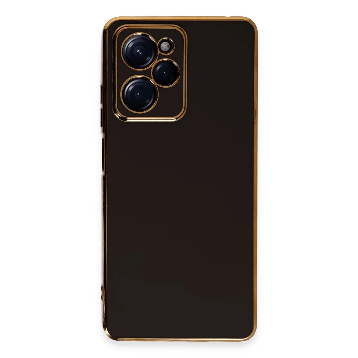 Poco X5 Pro 5G Kılıf Volet Silikon - Siyah