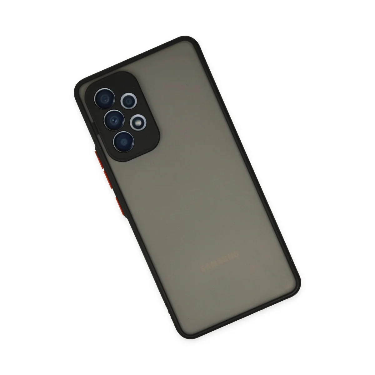 Galaxy A33 5G Kılıf Montreal Silikon Kapak - Siyah