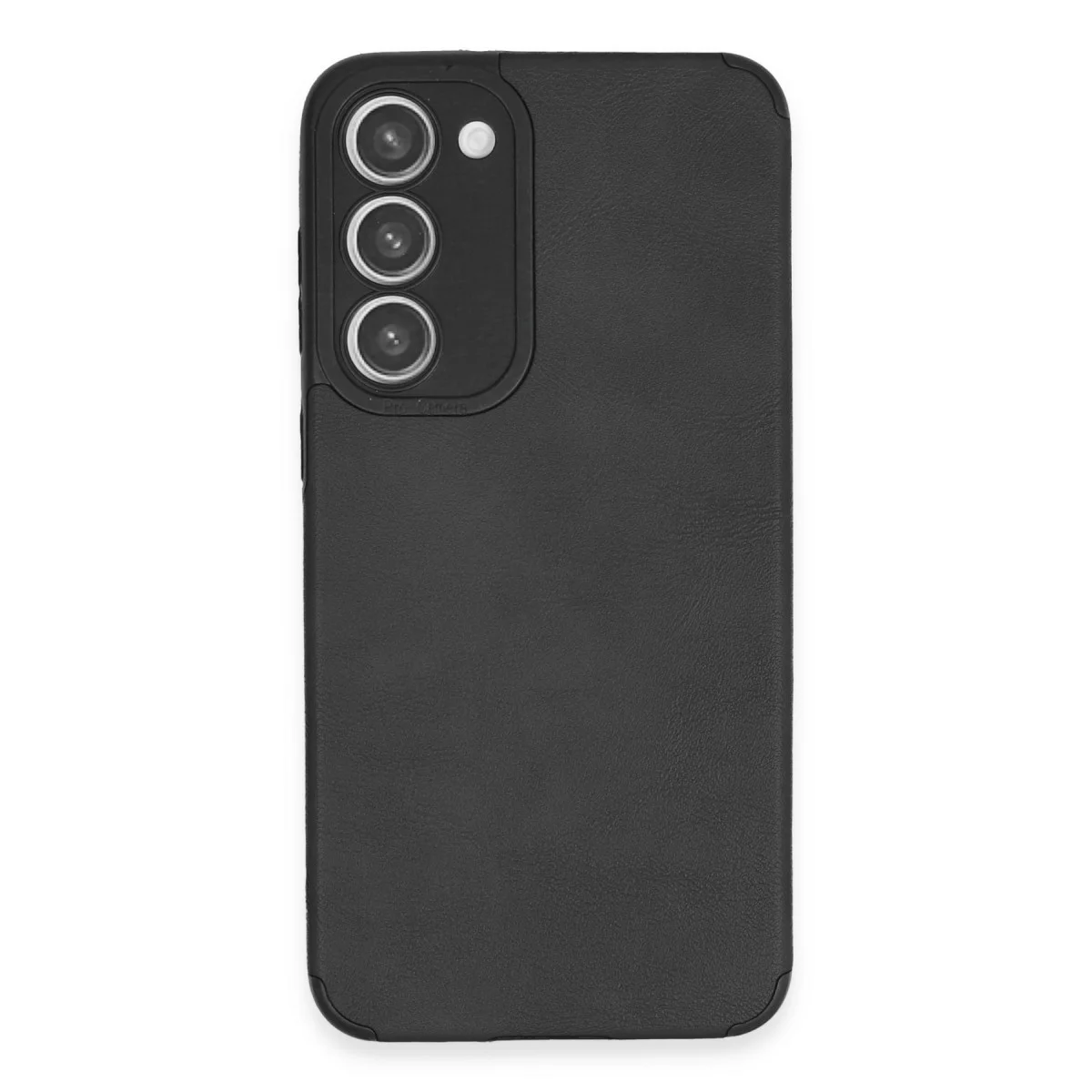 Galaxy S23 Plus Kılıf Loop Deri Silikon - Siyah