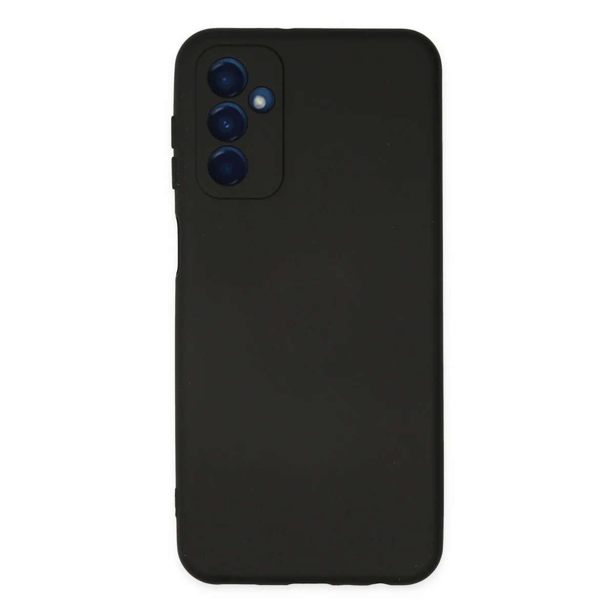 Galaxy M23 Kılıf Nano içi Kadife Silikon - Siyah