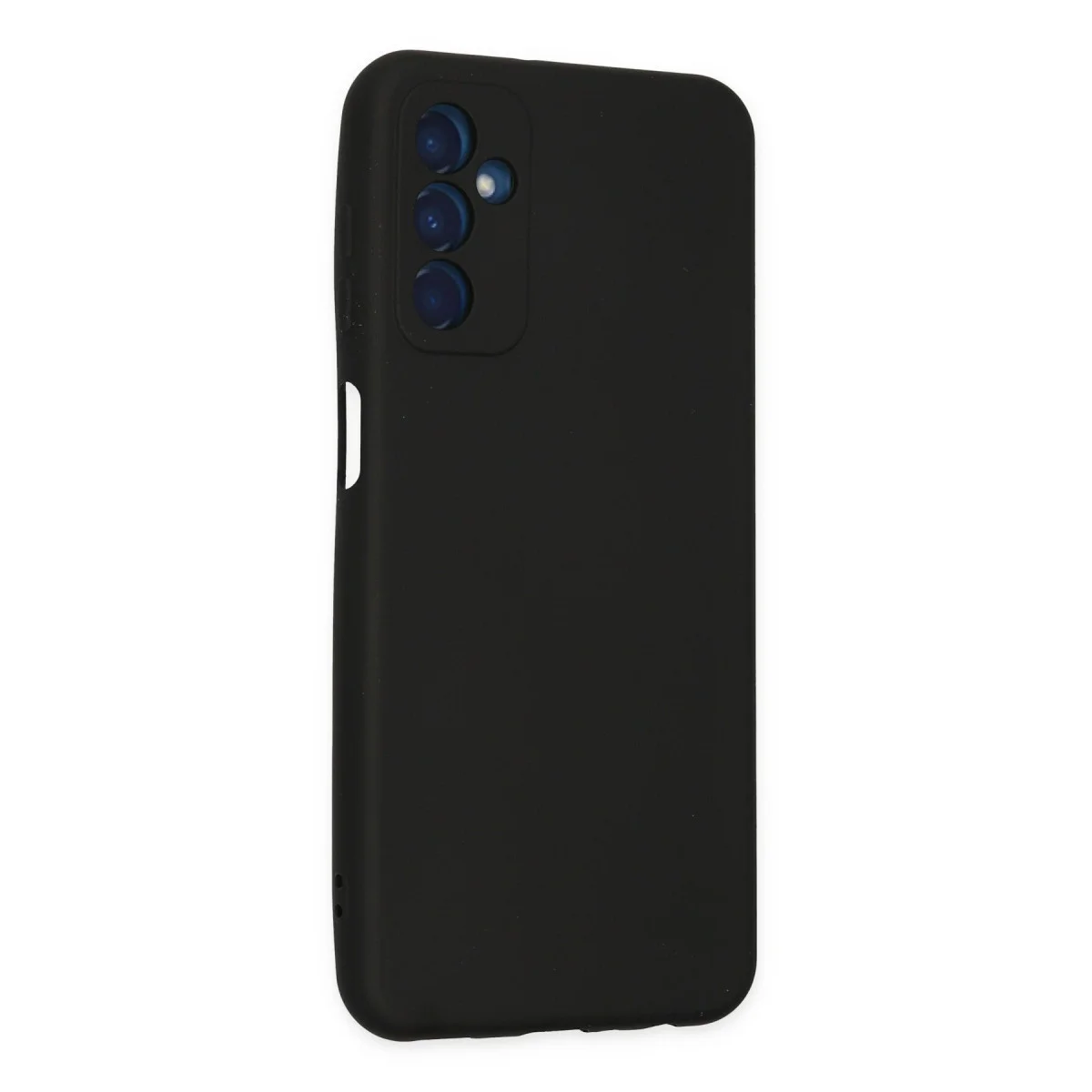Galaxy M23 Kılıf Nano içi Kadife Silikon - Siyah