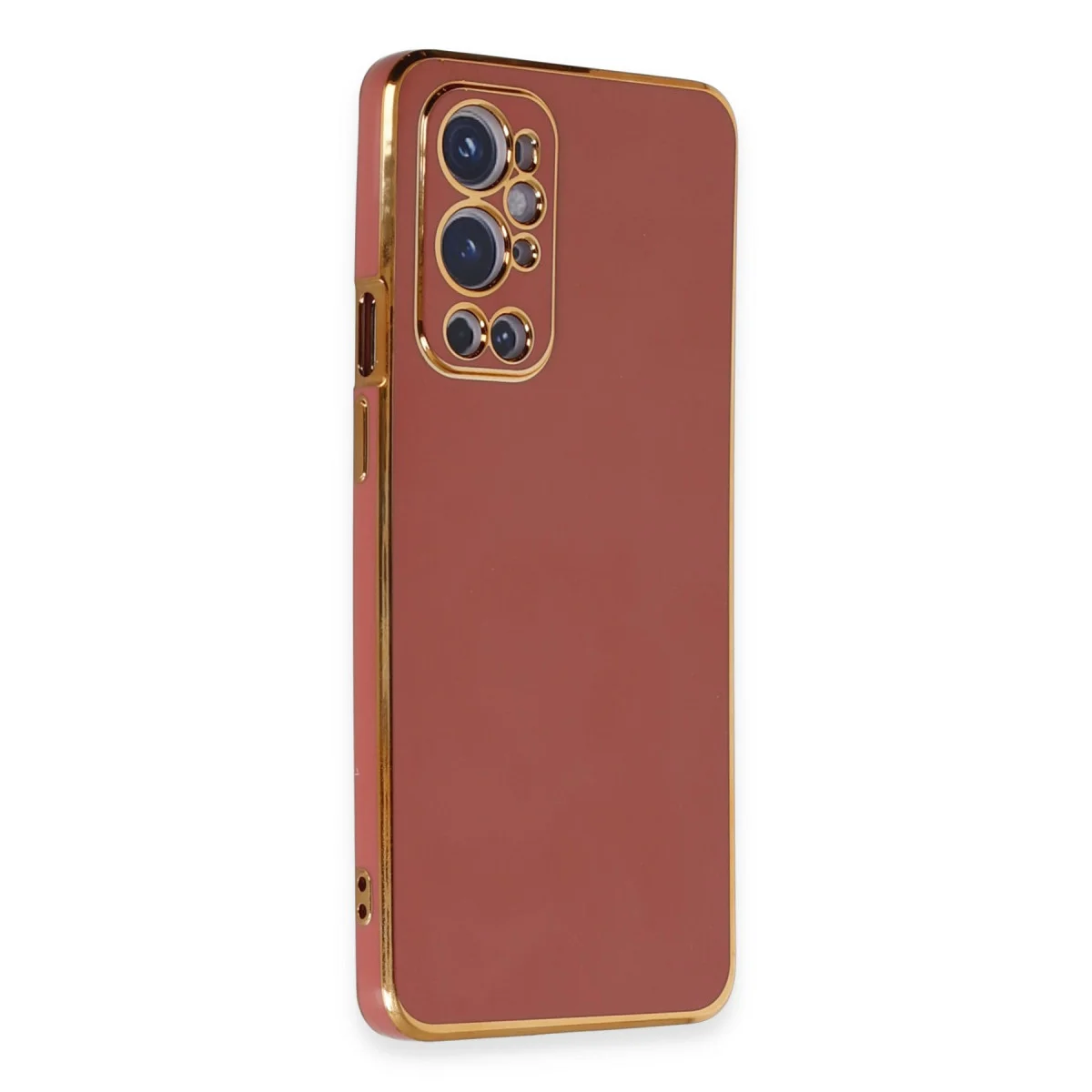 One Plus 9 Pro Kılıf Volet Silikon - Kırmızı