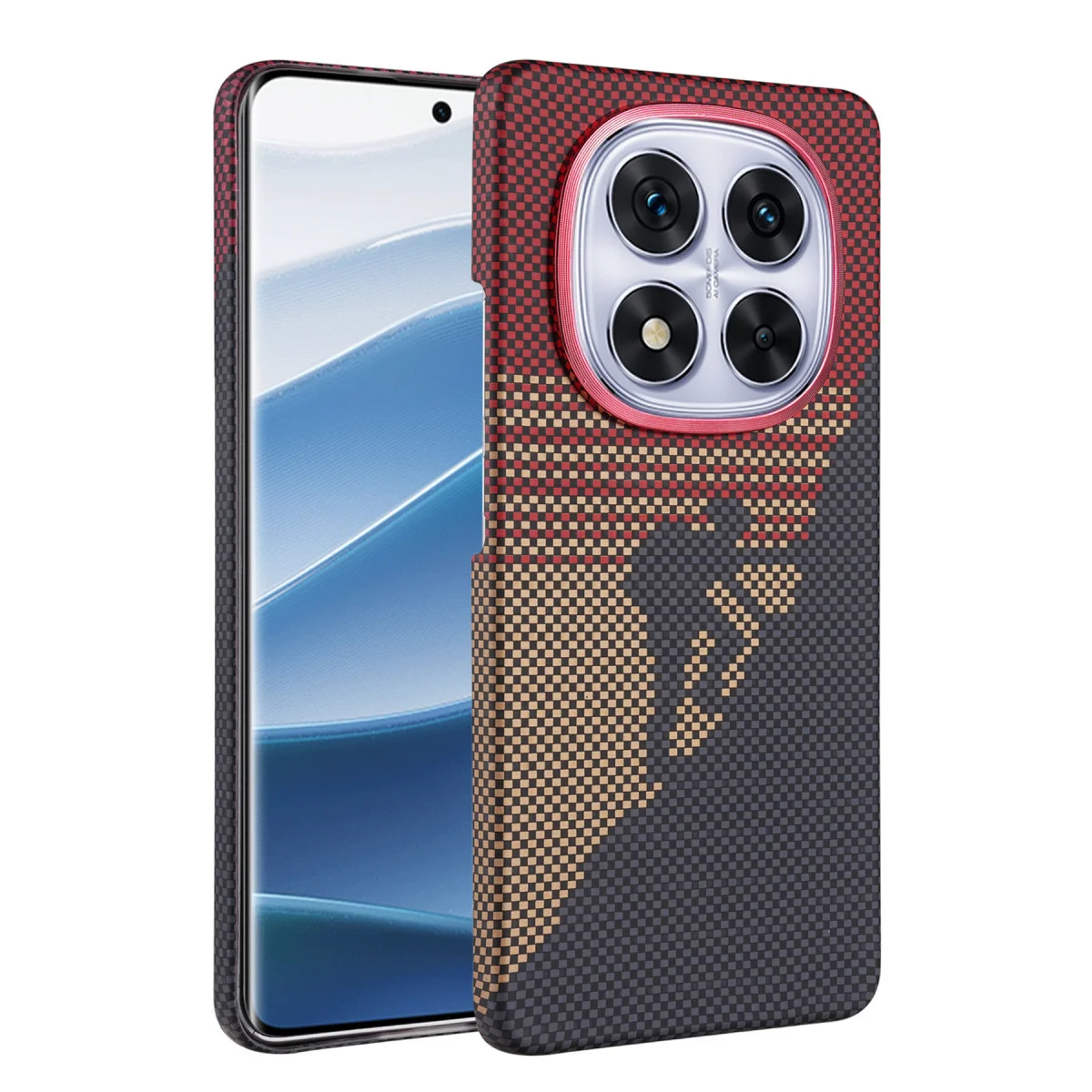 Redmi Note 14 Pro Plus Vega Magsafe Kapak - Kırmızı