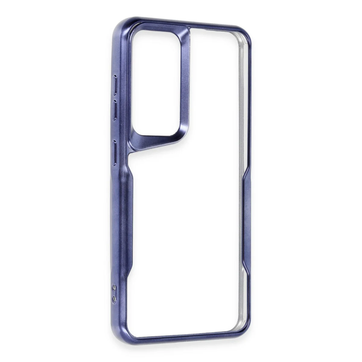 Galaxy S24 Kılıf Boyi Silikon Kapak - Lacivert