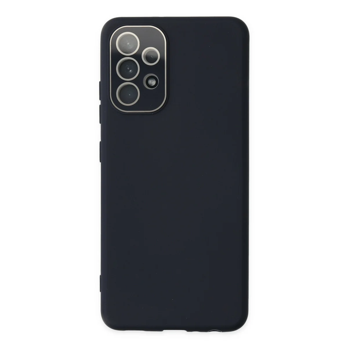 Galaxy A53 5G Kılıf Lansman Glass Kapak - Lacivert