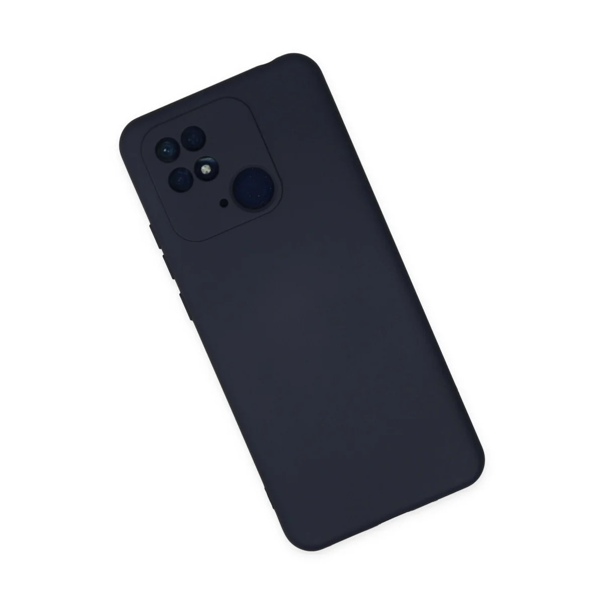 Redmi 10C Kılıf Nano içi Kadife Silikon - Lacivert