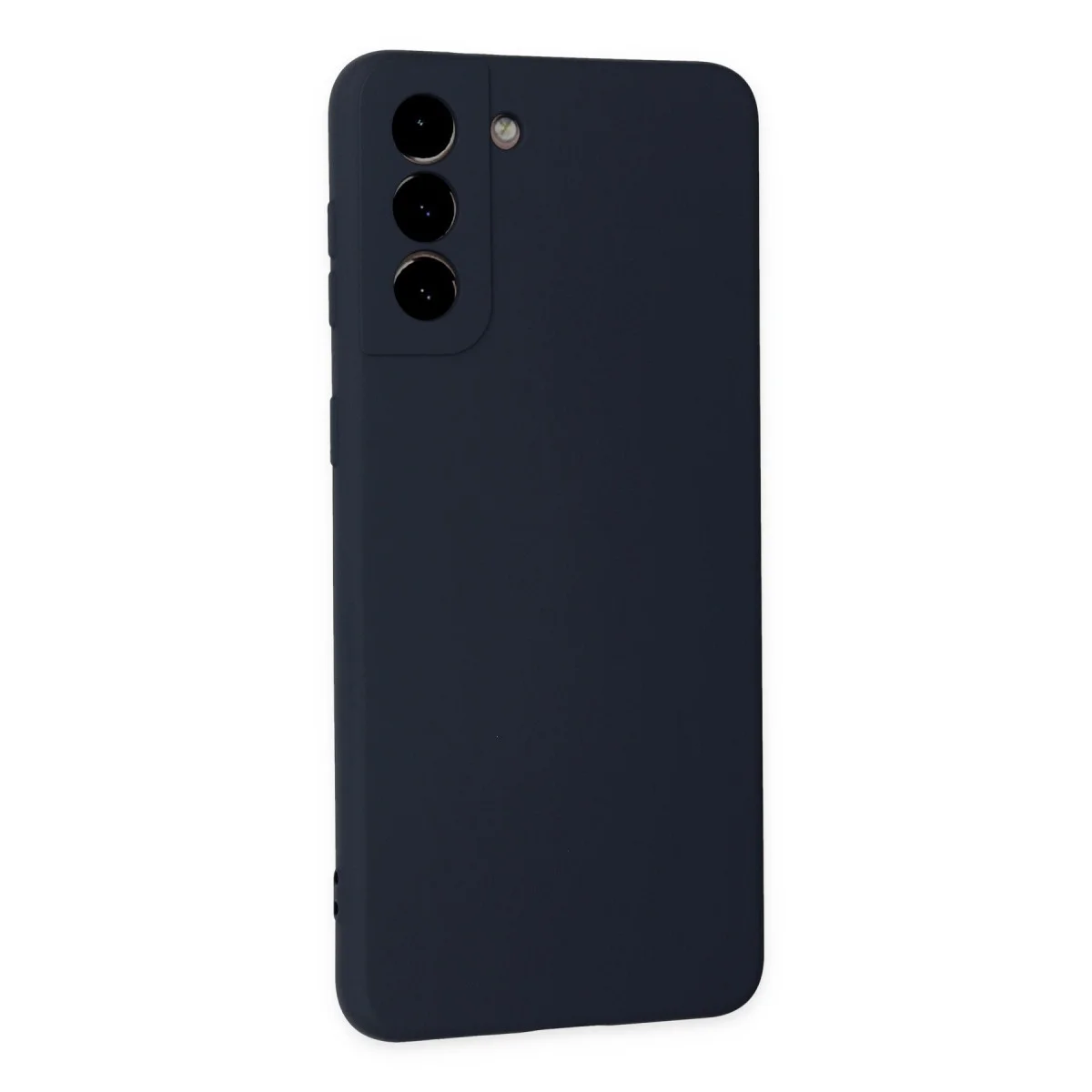 Galaxy S21 Plus Kılıf Nano içi Kadife Silikon - Lacivert
