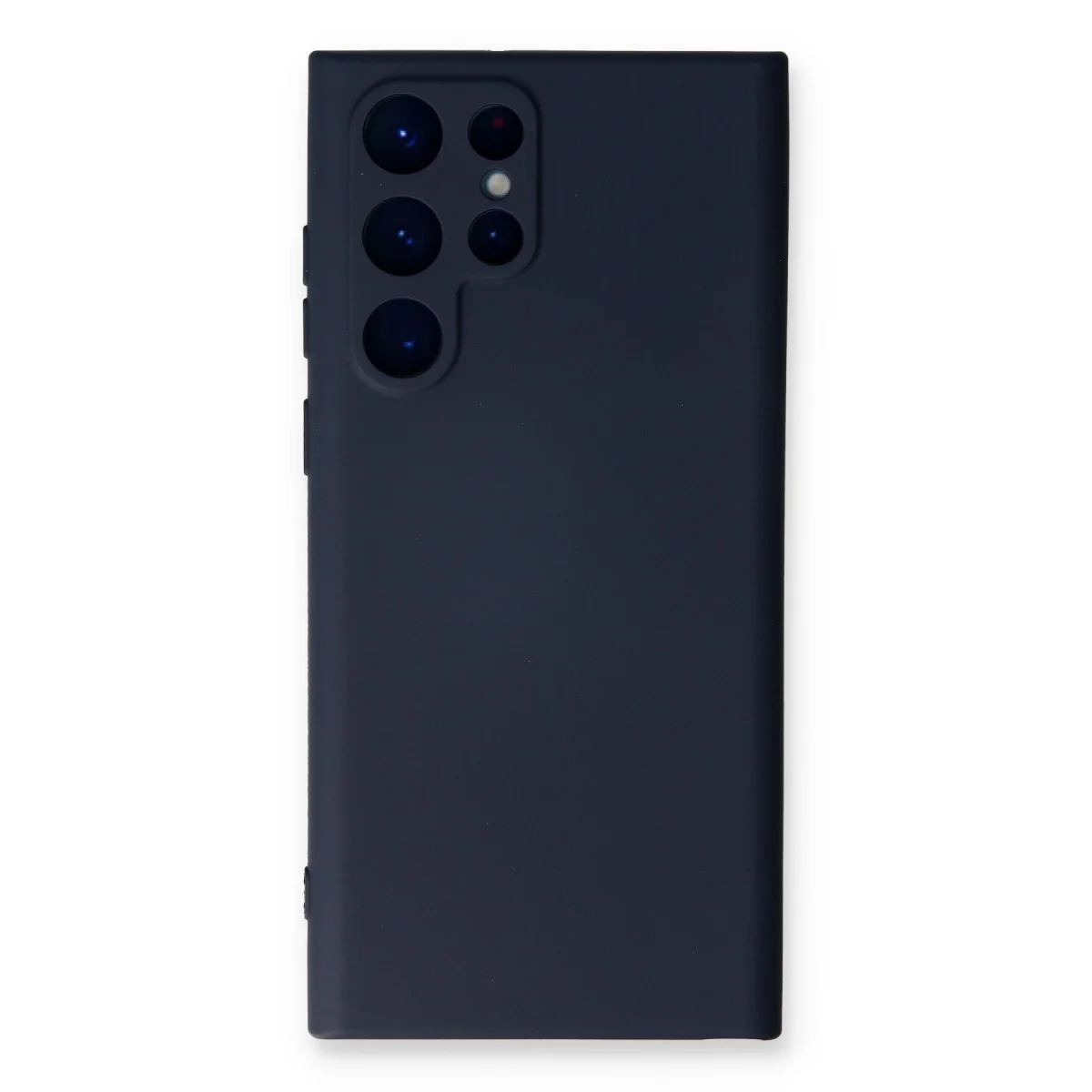 Galaxy S23 Ultra Kılıf Nano içi Kadife Silikon - Lacivert