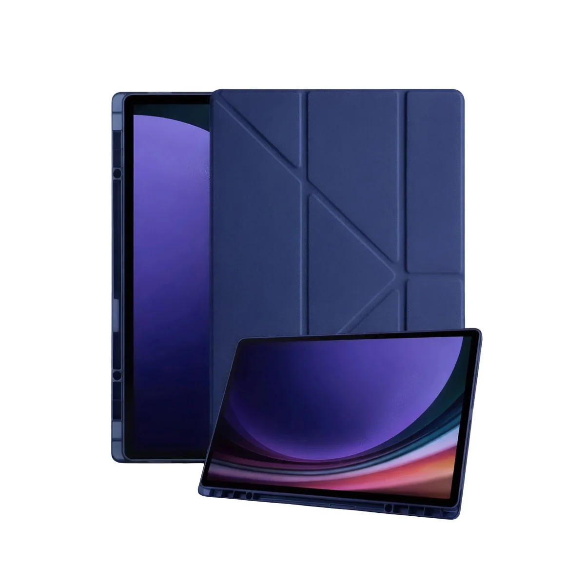Galaxy Tab A11 Plus Kalemlikli Mars Tablet Kılıfı - Lacivert