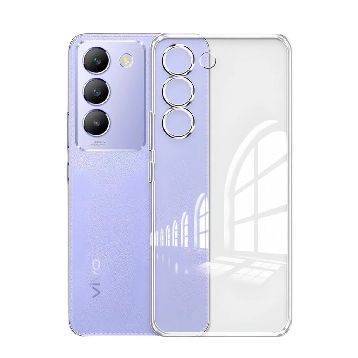 V30 Lite 4G Kılıf Lüx Şeffaf Silikon