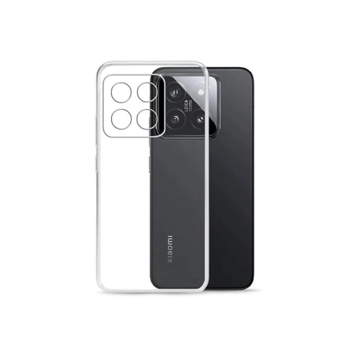 Mi 15 Pro Kılıf Lüx Şeffaf Silikon