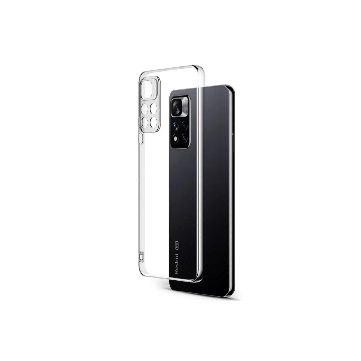 Redmi Note 11 Pro Plus 5G Kılıf Lüx Şeffaf Silikon