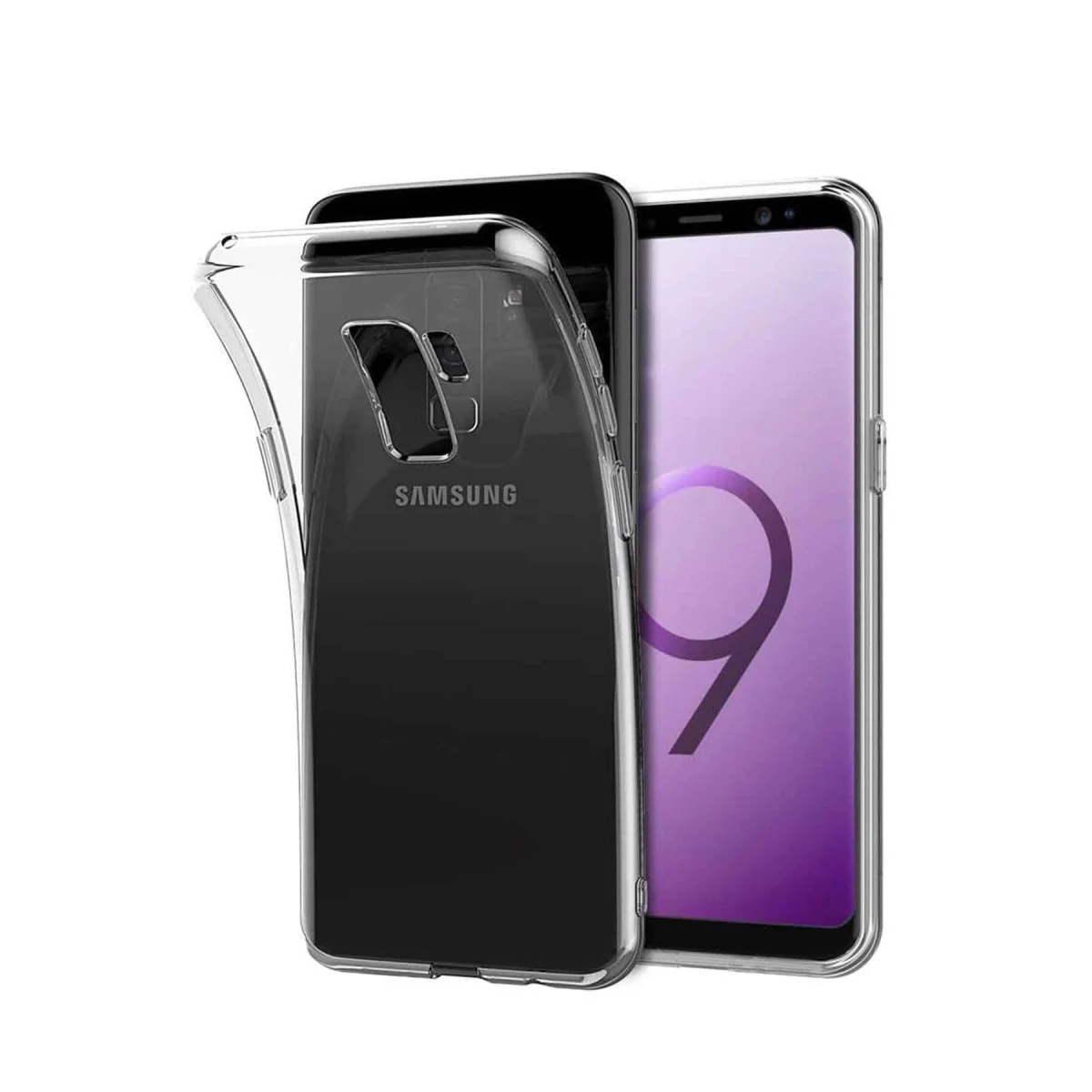Galaxy S9 Kılıf Lüx Şeffaf Silikon