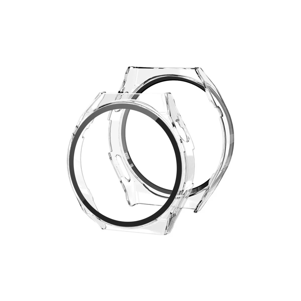 Watch GT2 46mm Dota Camlı Kasa Ekran Koruyucu - Şeffaf