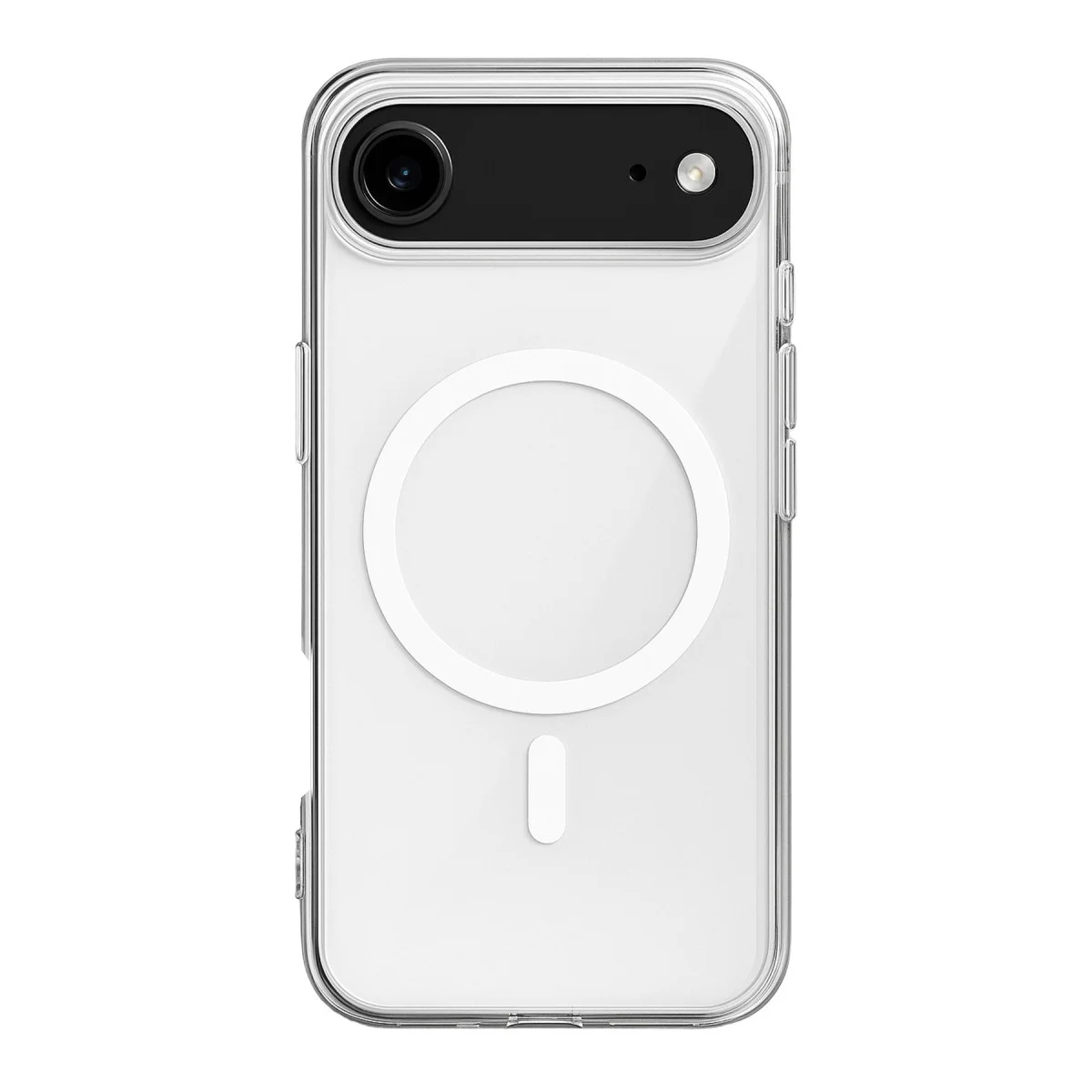 iPhone 17 Air Kılıf Magneticsafe Şeffaf Silikon - Şeffaf