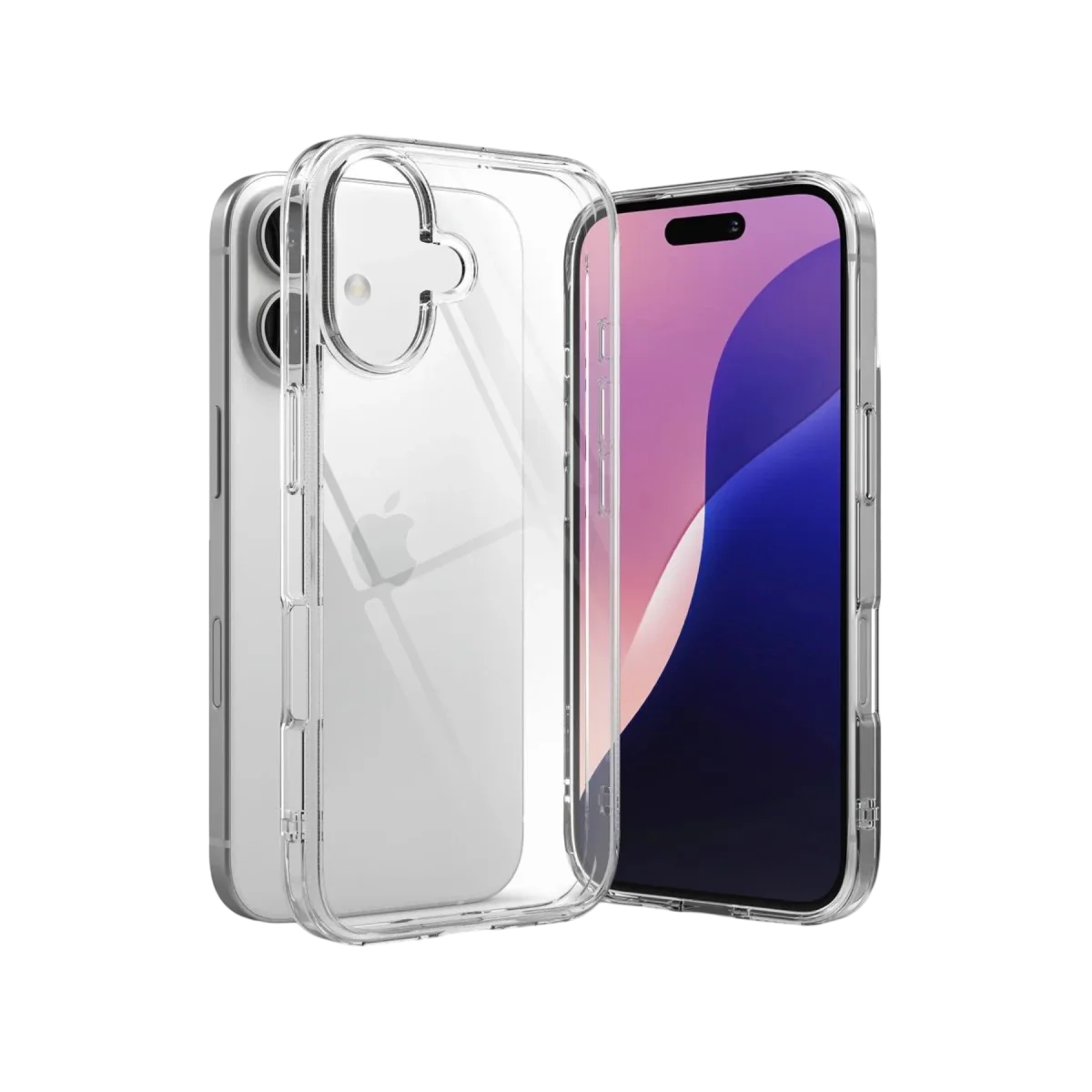 iPhone 17 Lüx Şeffaf Silikon - Şeffaf