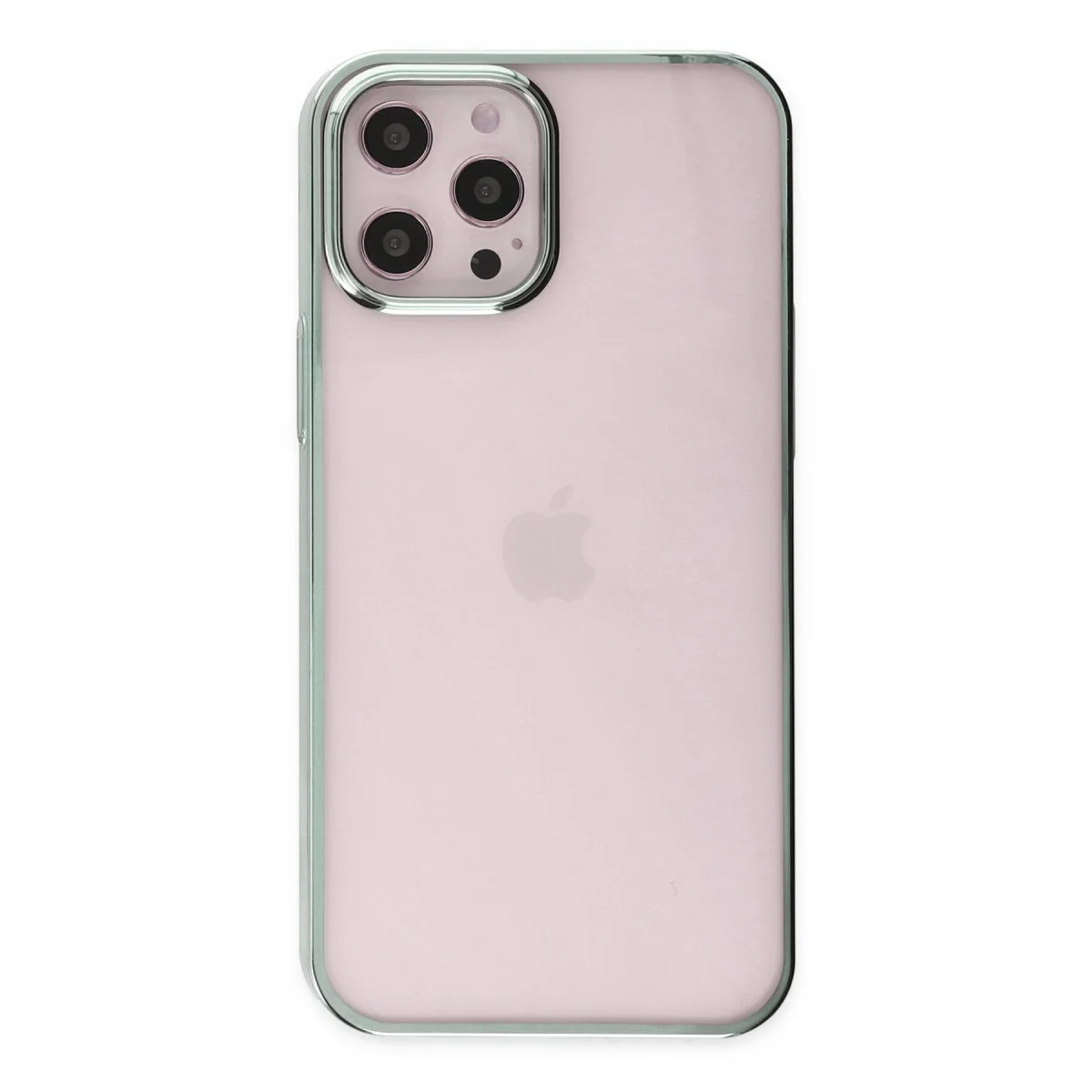 iPhone 12 Pro Max Kılıf Element Silikon - Yeşil