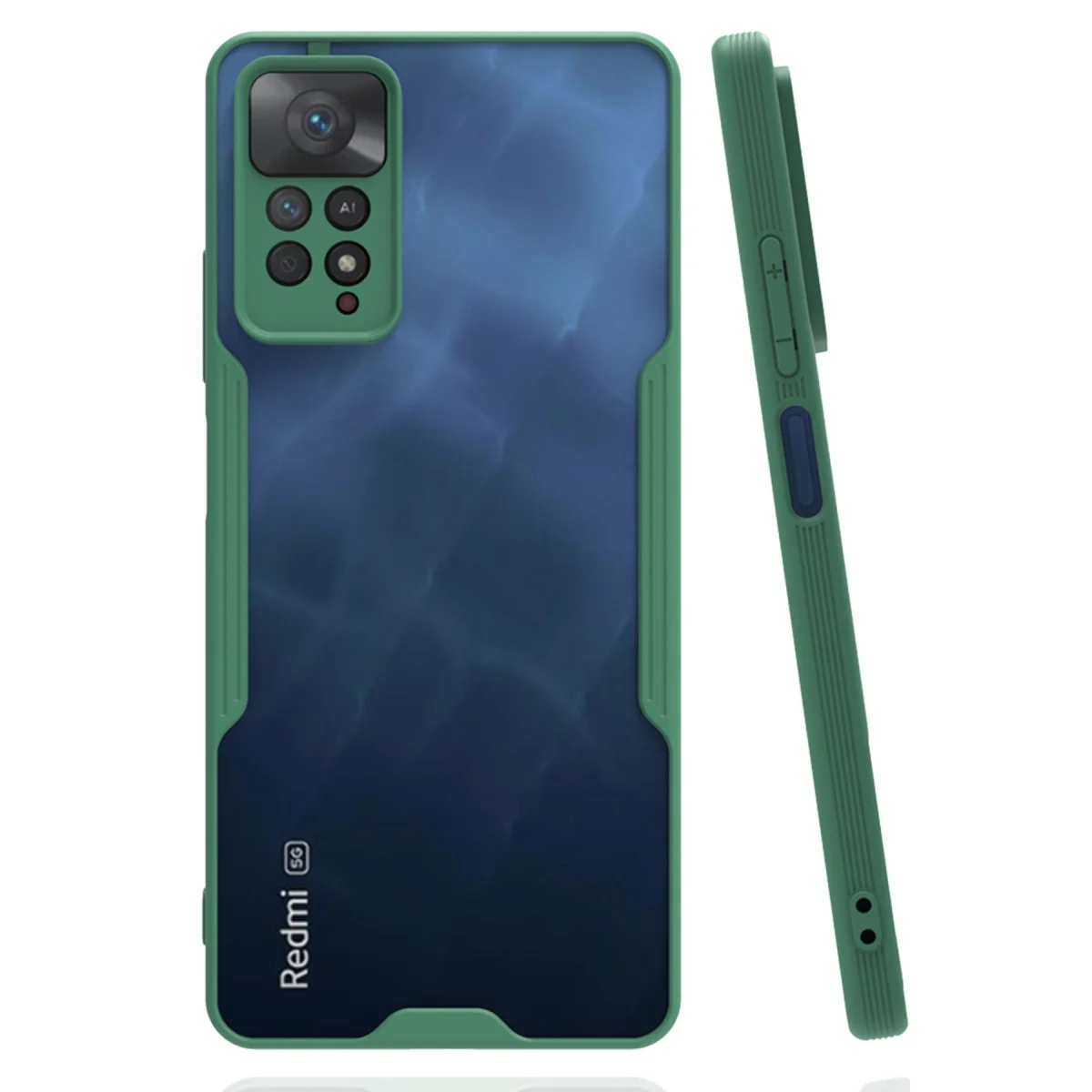 Redmi Note 11 Pro Kılıf Platin Silikon - Yeşil